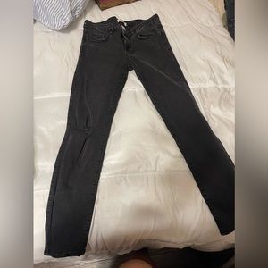 Black skinny jeans